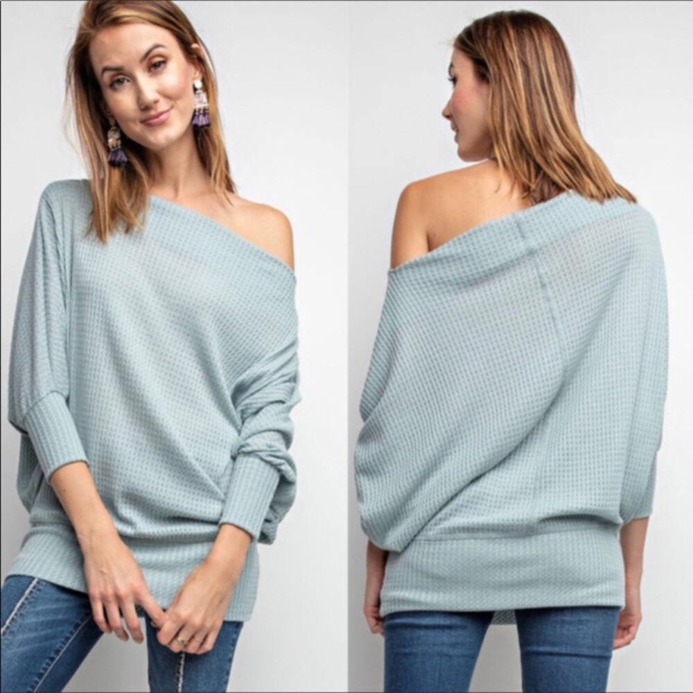 NWT Off the Shoulder Tunic size Large